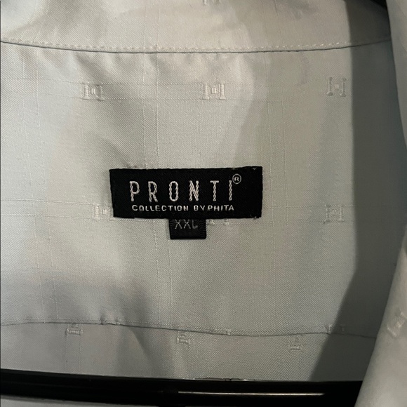 Pronti Men's Classic blue Dress Shirt💫Friday sale - Picture 4 of 6